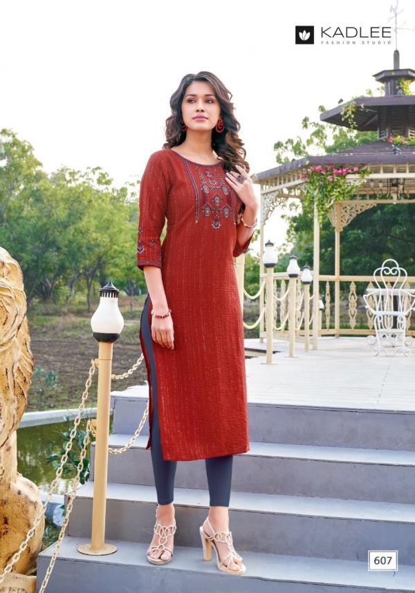 Kadlee Kashish Rayon Designer Exclusive Kurti Collection